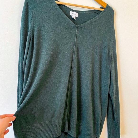Dark Green Sweater Old Navy - Picture 2 of 5